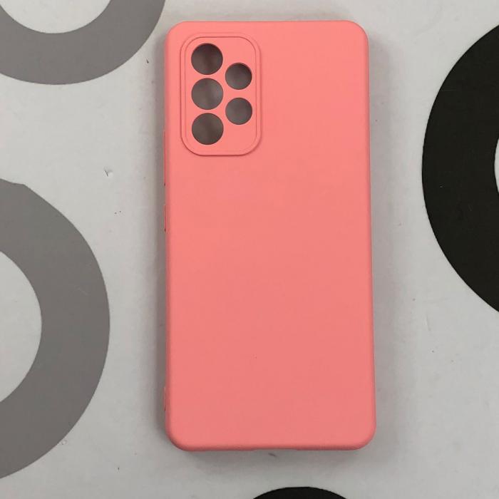 SAMSUNG GALAXY A73 SILICON CASE ROSADO