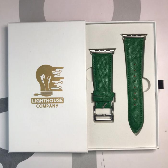 BANDA DE CUERO 42/44/45 - VERDE