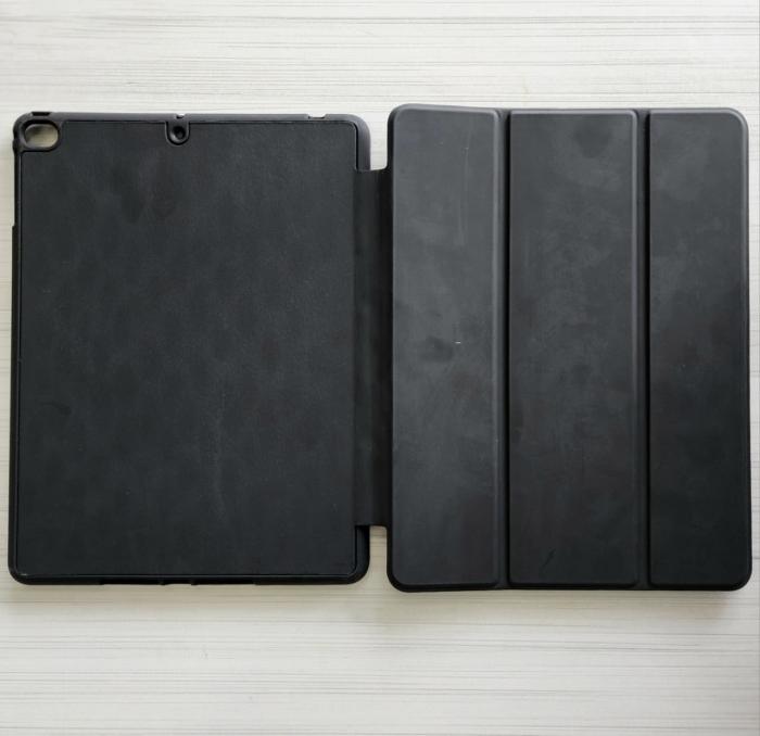 IPAD 9.7 AIR1/AIR2/PRO/2017-2018 - COBERTOR TIPO AGENDA NEGRO