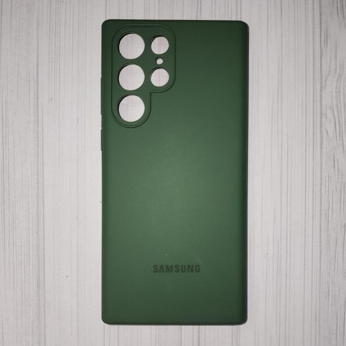 SAMSUNG GALAXY S22 ULTRA - SILICON CASE OLIVO