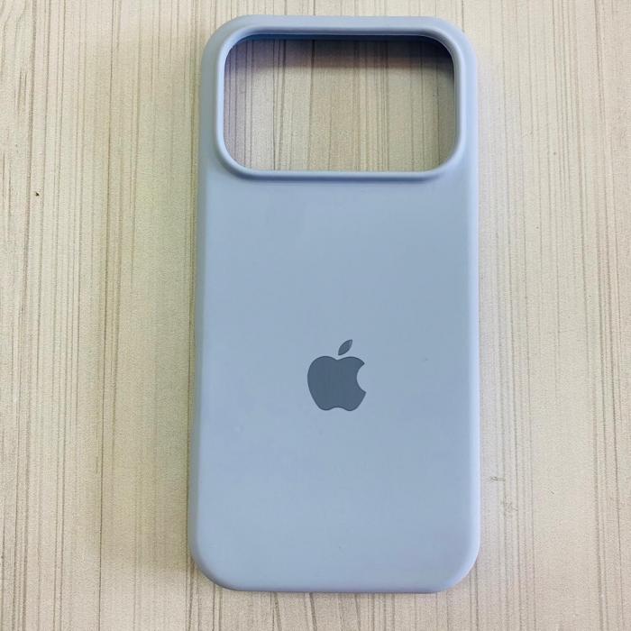 IPHONE 17 PRO - SILICON CASE BABY BLUE