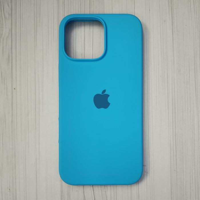 IPHONE 14 PRO MAX - SILICON CASE AZUL CIELO