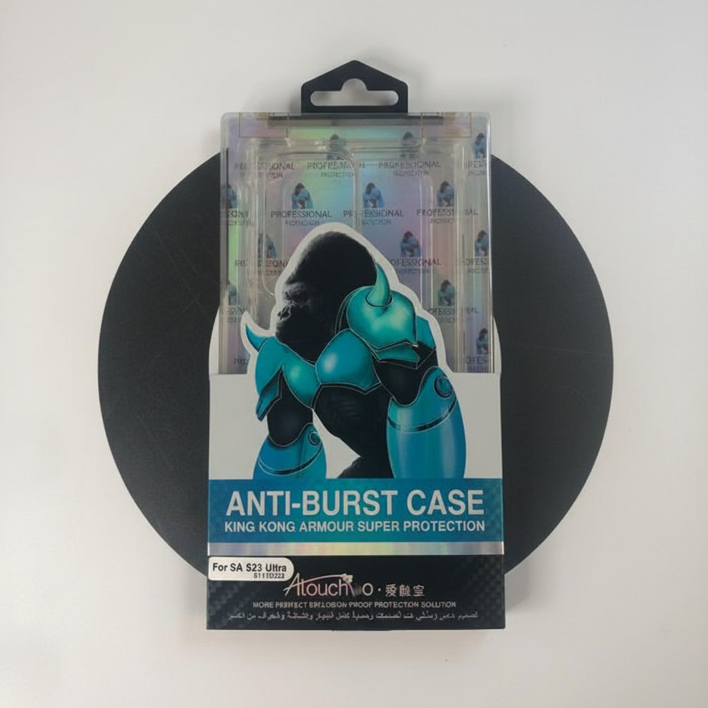 SAMSUNG GALAXY S23 ULTRA - ANTIBURST CASE TRANSPARENTE