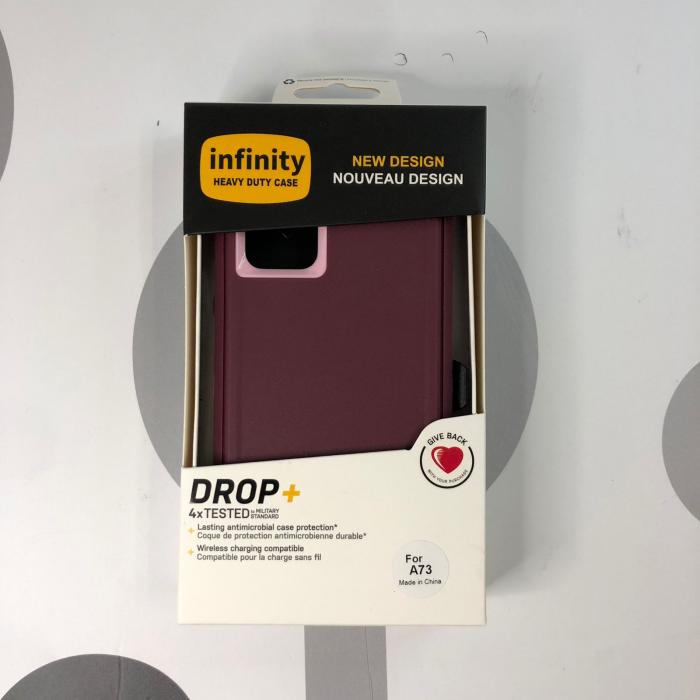 SAMSUNG GALAXY A73 - OTTER BOX INFINITY MORADO MAGENTA