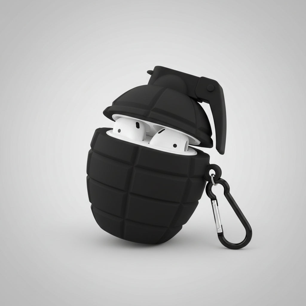AIRPODS 1&2 CASE - GRANADA NEGRO