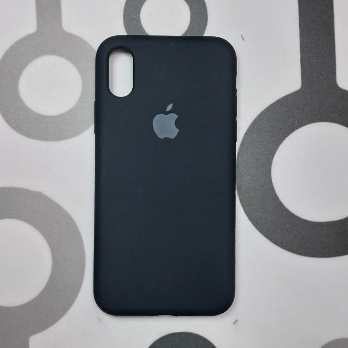 IPHONE XS MAX - SILICON CASE NEGRO