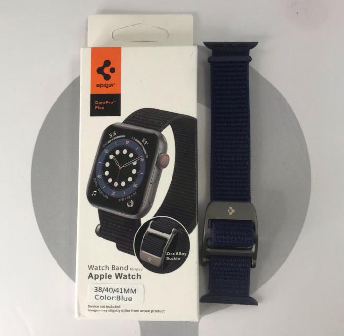 BANDA SPIGEN NYLON CON BROCHE 38/40/41 - AZUL