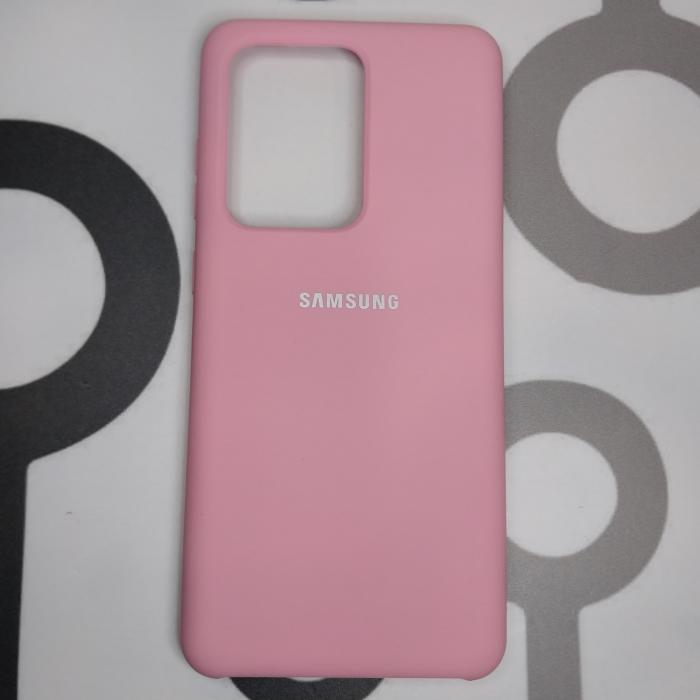 SAMSUNG GALAXY S20 ULTRA SILICON CASE ROSADO