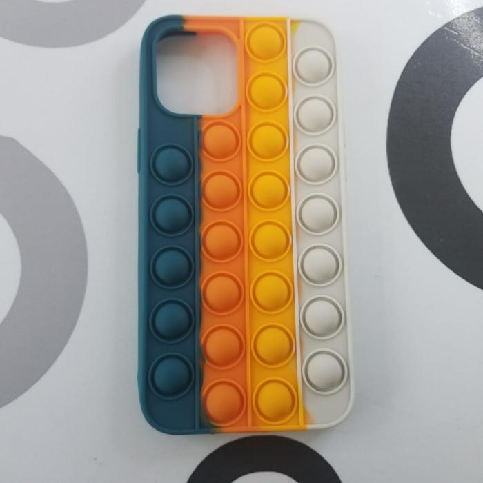 IPHONE 12 PRO MAX - VERDE & NARANJA POP IT