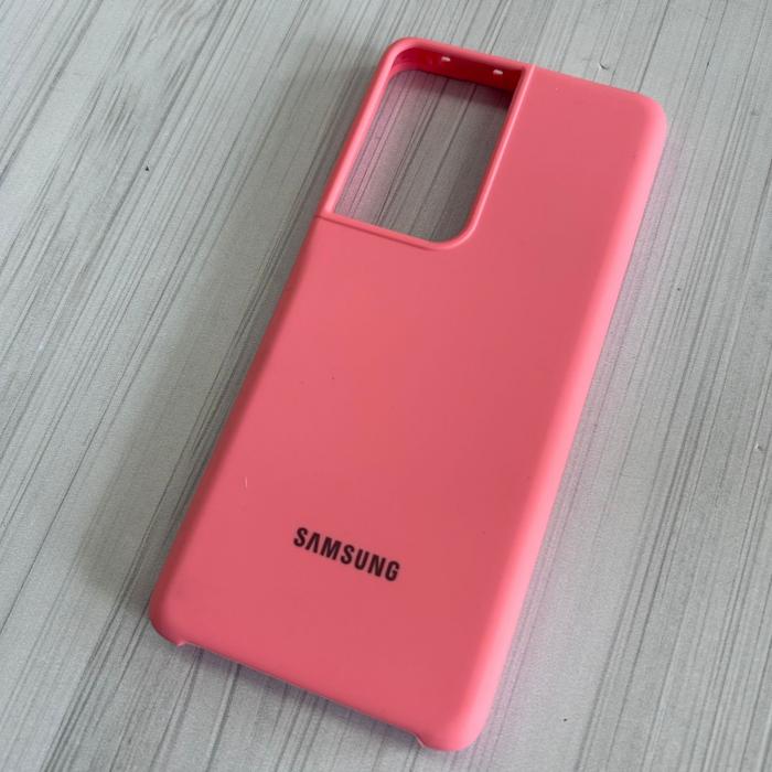 SAMSUNG GALAXY S21 ULTRA - SILICON CASE SALMON
