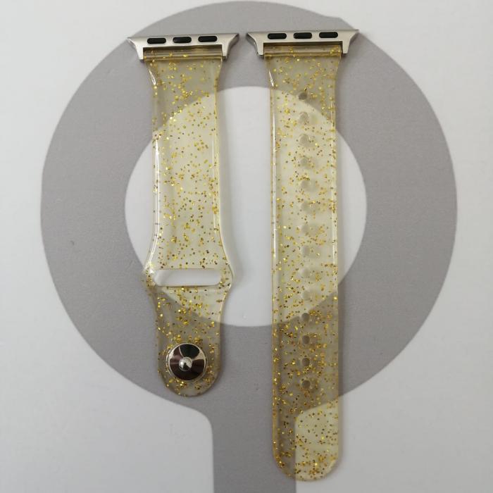 GLITTER BANDS 42/44/45 ML - DORADO ESCARCHADO