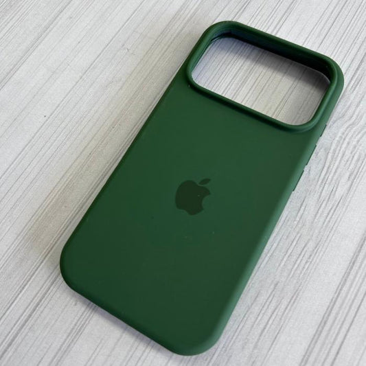 IPHONE 17 PRO - SILICON CASE VERDE MILITAR