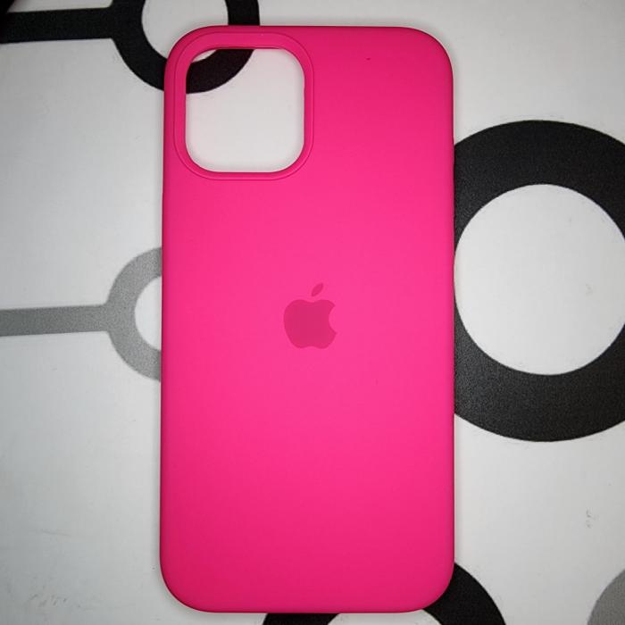 IPHONE 12 PRO MAX - SILICON CASE FUCSIA