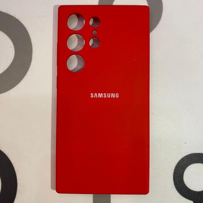 SAMSUNG GALAXY S24 ULTRA - SILICON CASE ROJO