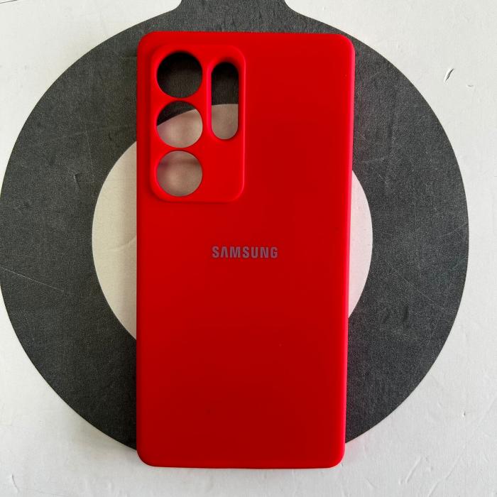 SAMSUNG GALAXY S25 ULTRA - SILICON CASE ROJO