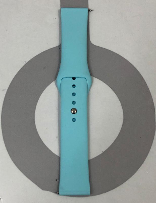 BANDA SILICON 22MM - VERDE AQUA