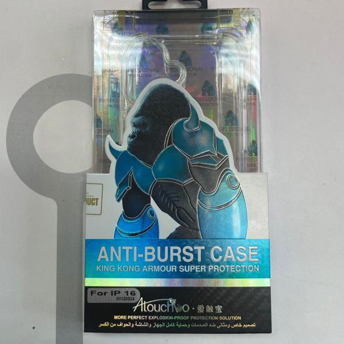 IPHONE 16 - ANTI-BURST TRANSPARENTE