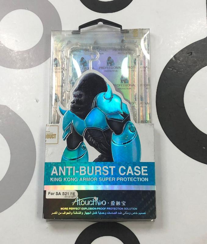 SAMSUNG GALAXY S21 FE - ANTIBURST CASE TRANSPARENTE