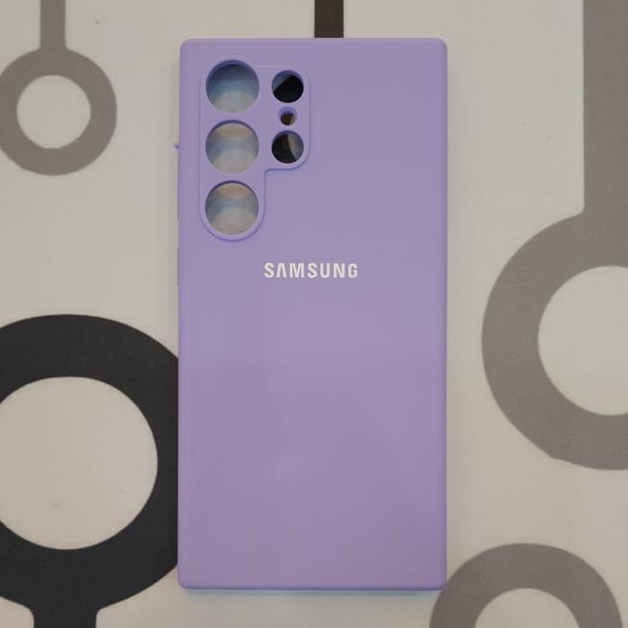 SAMSUNG GALAXY S24 ULTRA - SILICON CASE LILA