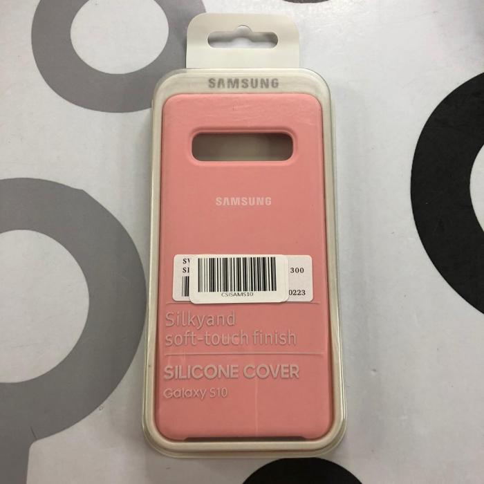 SAMSUNG GALAXY S10 - SILICON CASE ROSADO