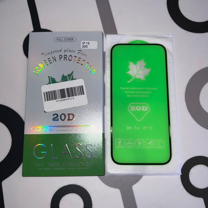 IPHONE 15 - VIDRIO COMPLETO TRANSPARENTE