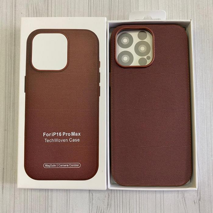 IPHONE 16 PRO MAX - TECHWOVEN CASE SIENNA