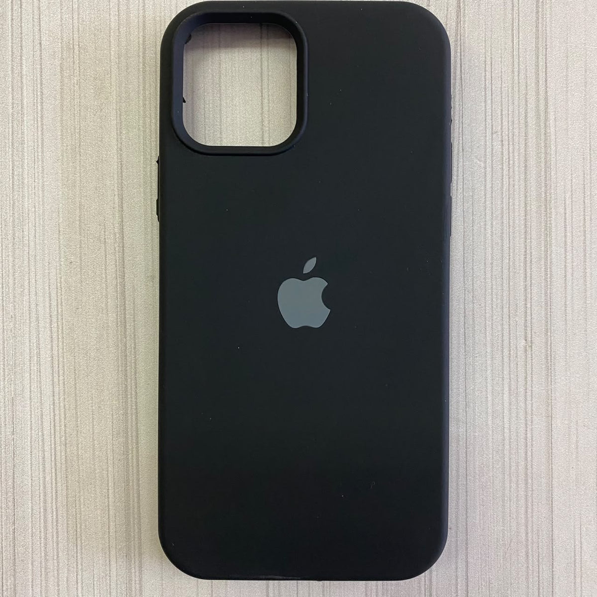 IPHONE 12 - SILICON CASE NEGRO