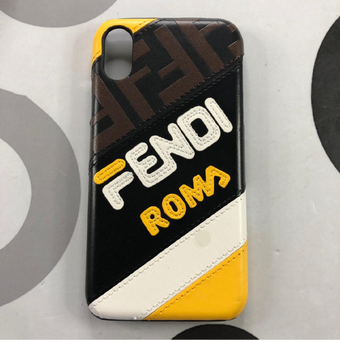 IPHONE XR - YELLOW FENDI ROMA CASE