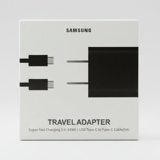 CARGADOR COMPLETO 45W NEGRO