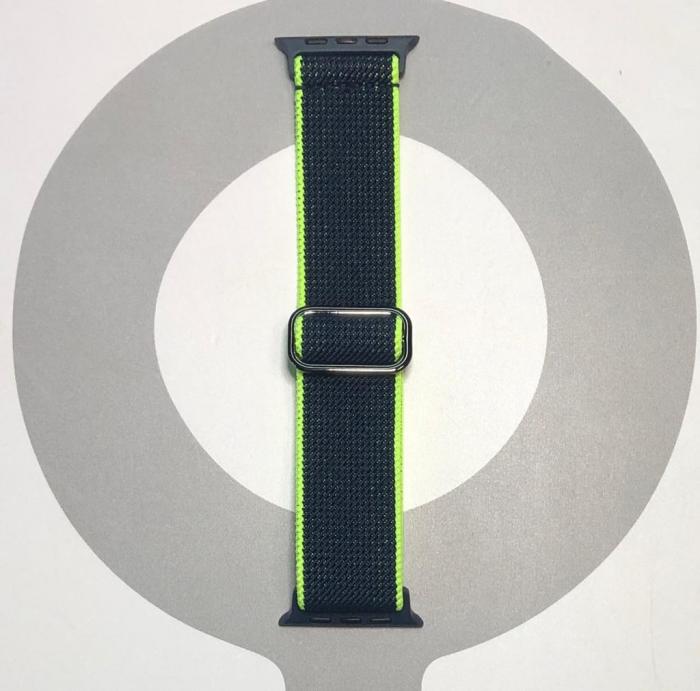 BANDA ELASTICA 38/40/41 - AZUL/VERDE NEON