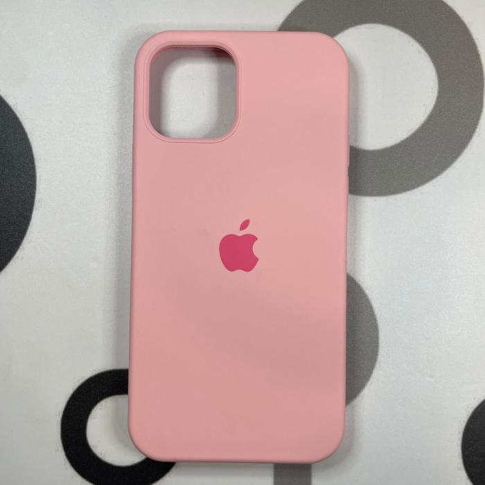 IPHONE 12 - SILICON CASE ROSADO