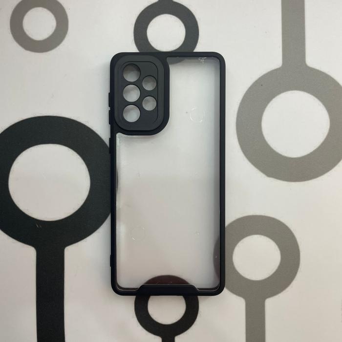 SAMSUNG GALAXY A73 - FULL CLEAR ORILLA NEGRO