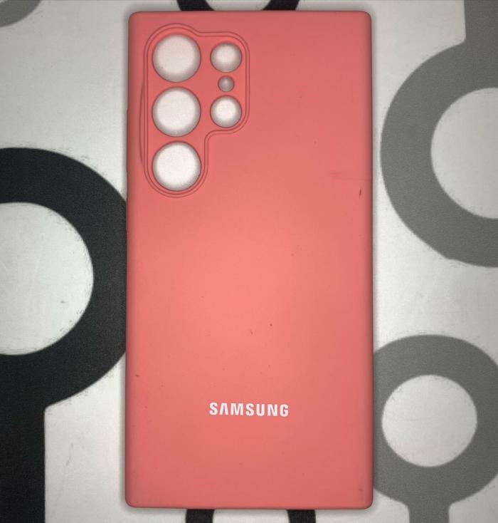 SAMSUNG GALAXY S24 ULTRA - SILICON CASE SALMON