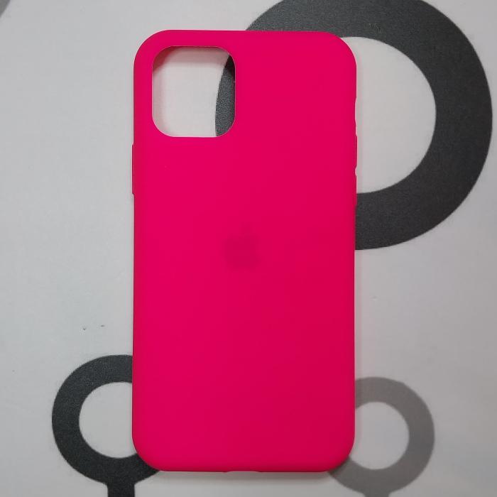 IPHONE 11 PRO - SILICON CASE ROSADO NEON