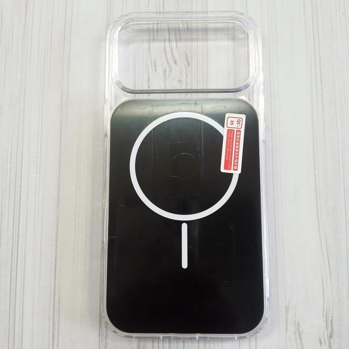 IPHONE 17 PRO MAX - CLEAR CASE MAGSAFE BLACK