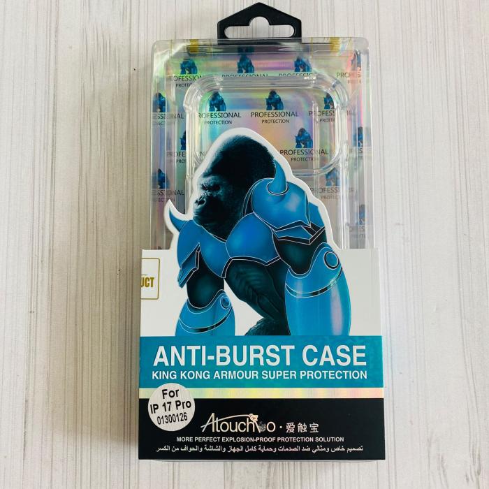 IPHONE 17 PRO - ANTIBURST CASE TRANSPARENTE