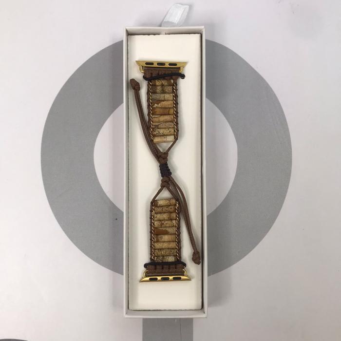 HANDMADE IWATCH BAND 38/40/41 MARMOL CAFE