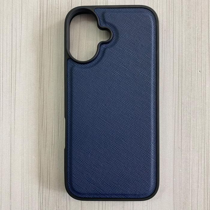 IPHONE 17 - COBERTOR DE CUERO AZUL