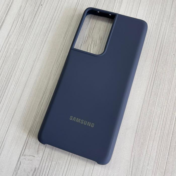 SAMSUNG GALAXY S21 ULTRA - SILICON CASE AZUL MARINO