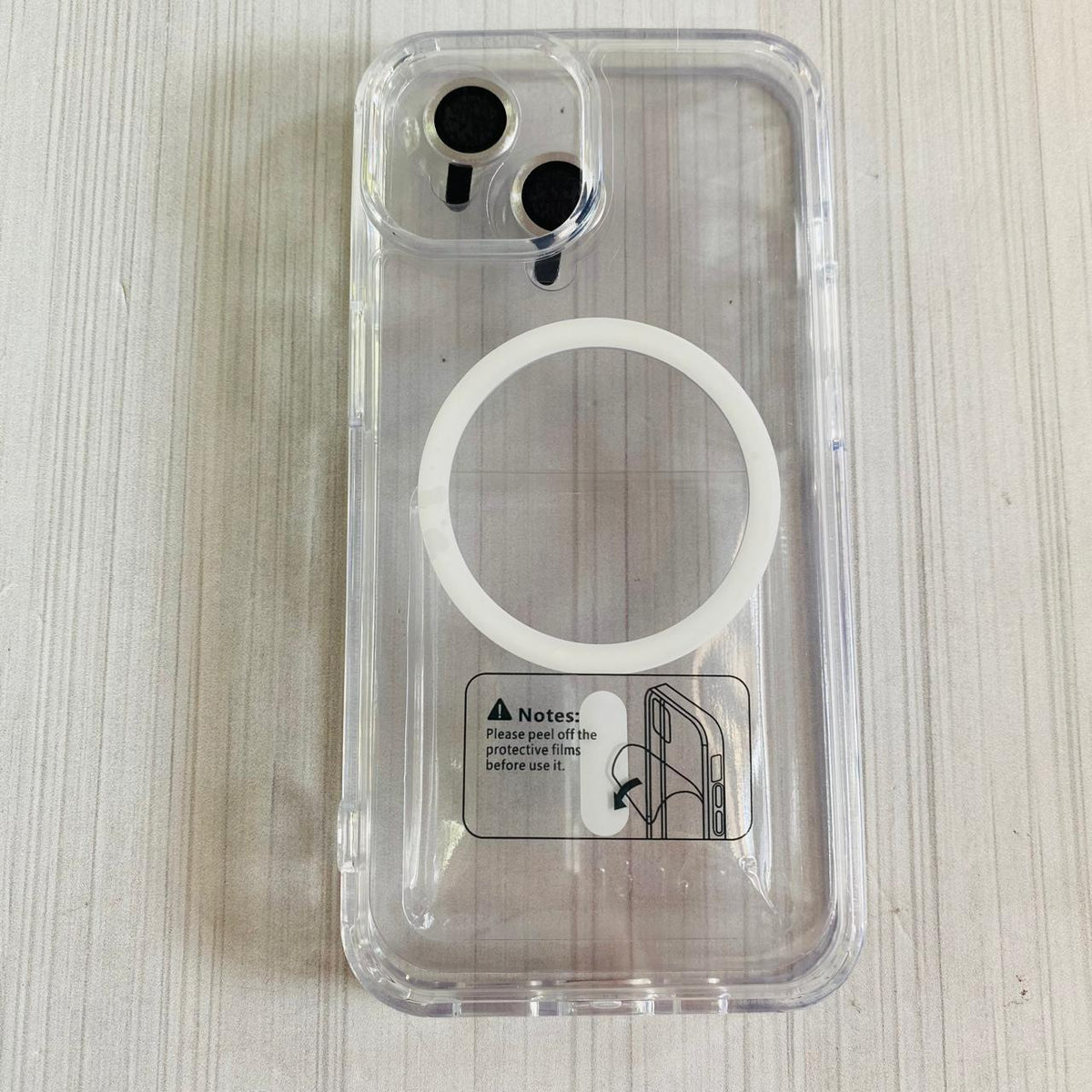 IPHONE 12 PRO MAX - CASE CON VIDRIOS DE CÁMARA CLEAR