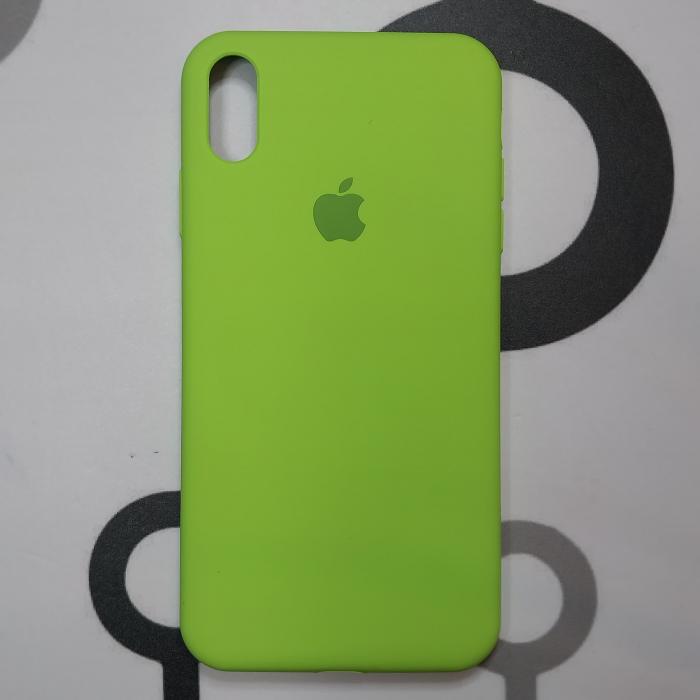 IPHONE XS MAX - SILICON CASE VERDE NEON