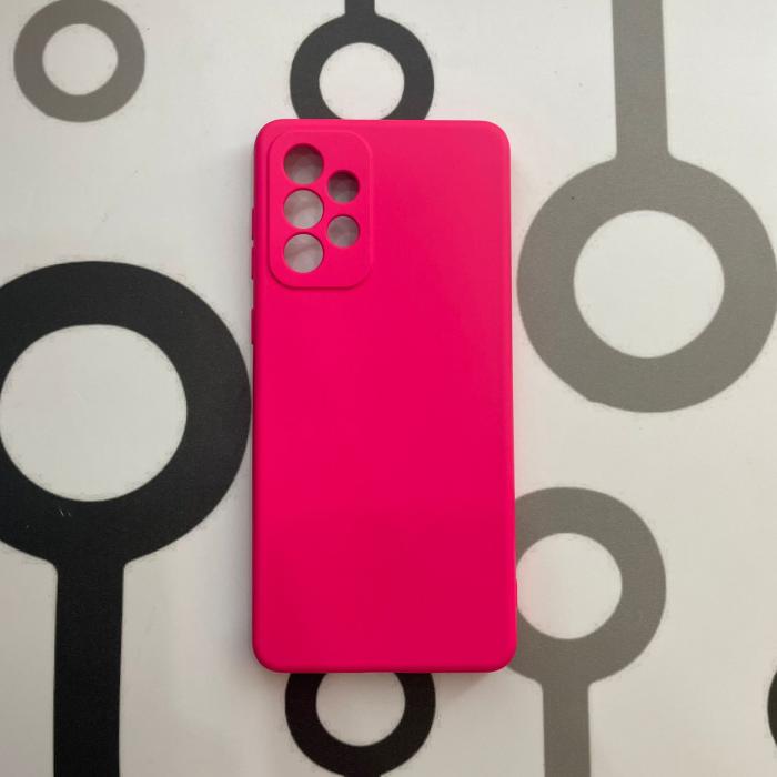 SAMSUNG GALAXY A73 - SILICON CASE FUCSIA