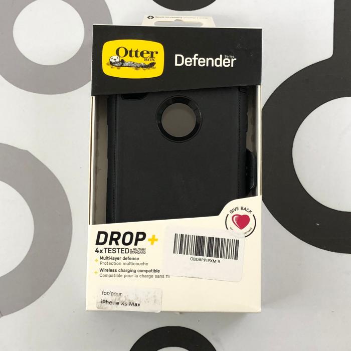 IPHONE XS MAX - OTTER DEFENDER NEGRO