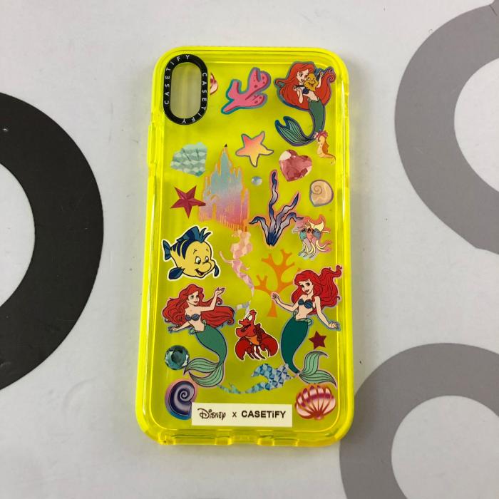 IPHONE XS MAX - CASETIFY DISNEY LA SIRENITA AMARILLO