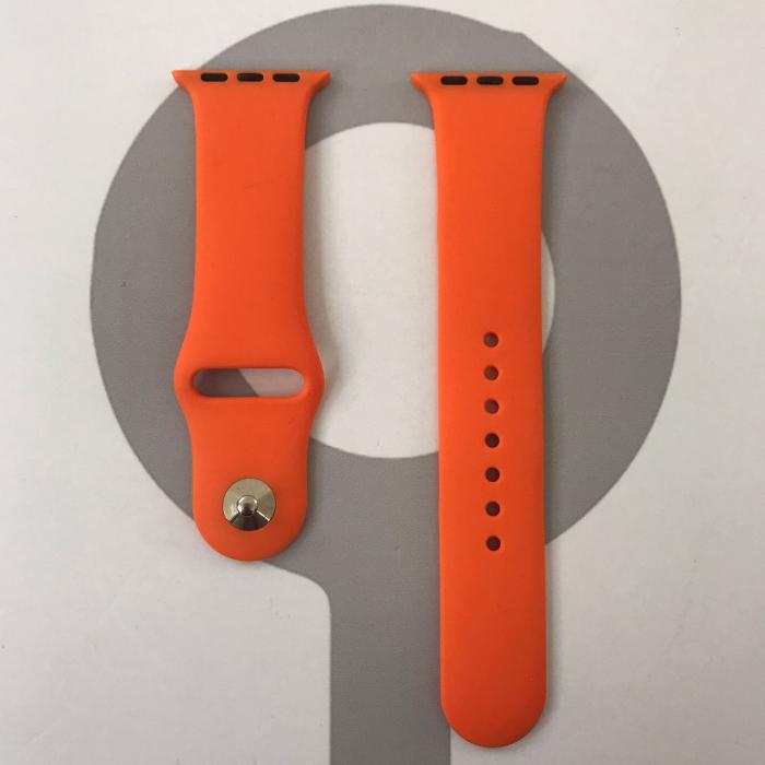 BANDA SILICON 42/44/45 M/L - NARANJA NEON