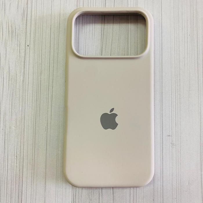 IPHONE 17 PRO - SILICON CASE BEIGE