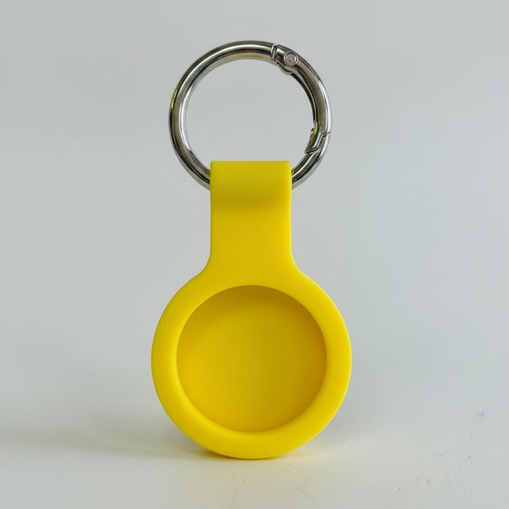 AIRTAG HOLDER - SILICON AMARILLO