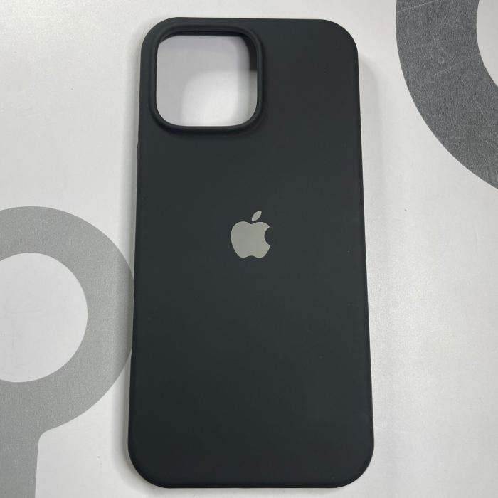 IPHONE 16 PRO MAX - SILICON CASE NEGRO