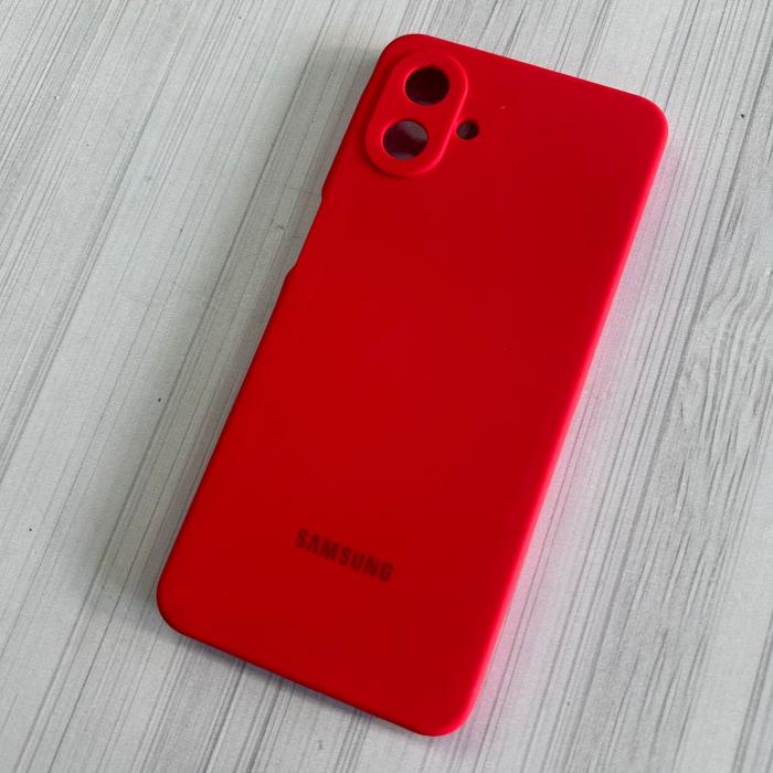 SAMSUNG GALAXY A07 - SILICON CASE ROJO