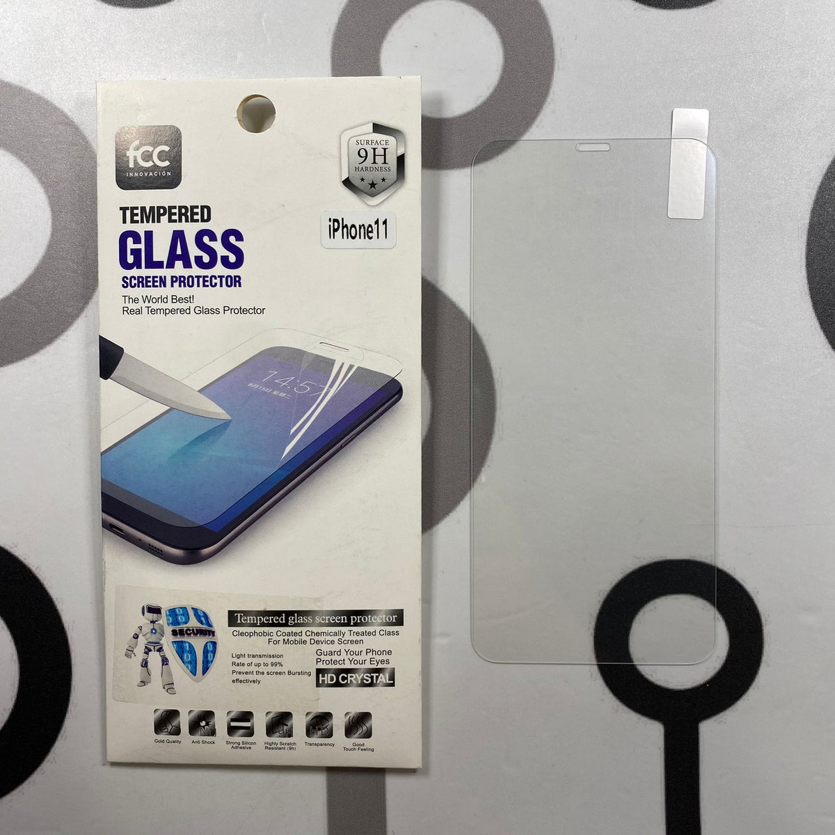 IPHONE 11 - VIDRIO TEMPLADO SENCILLO